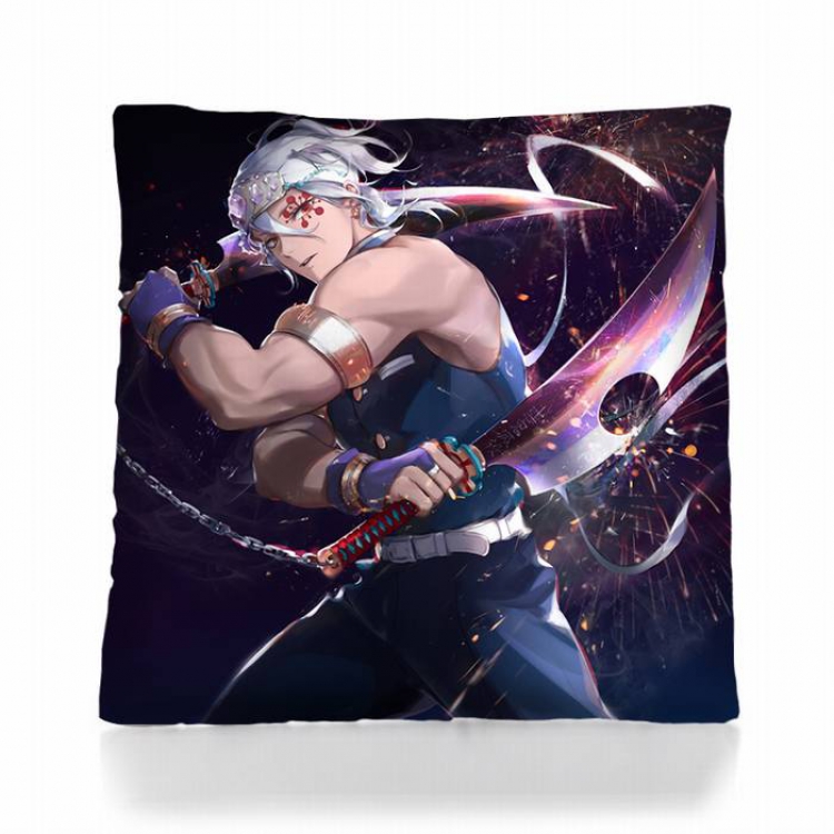 Demon Slayer Kimets-52 Square double-sided full color pillow pillow 45X45CM 500G