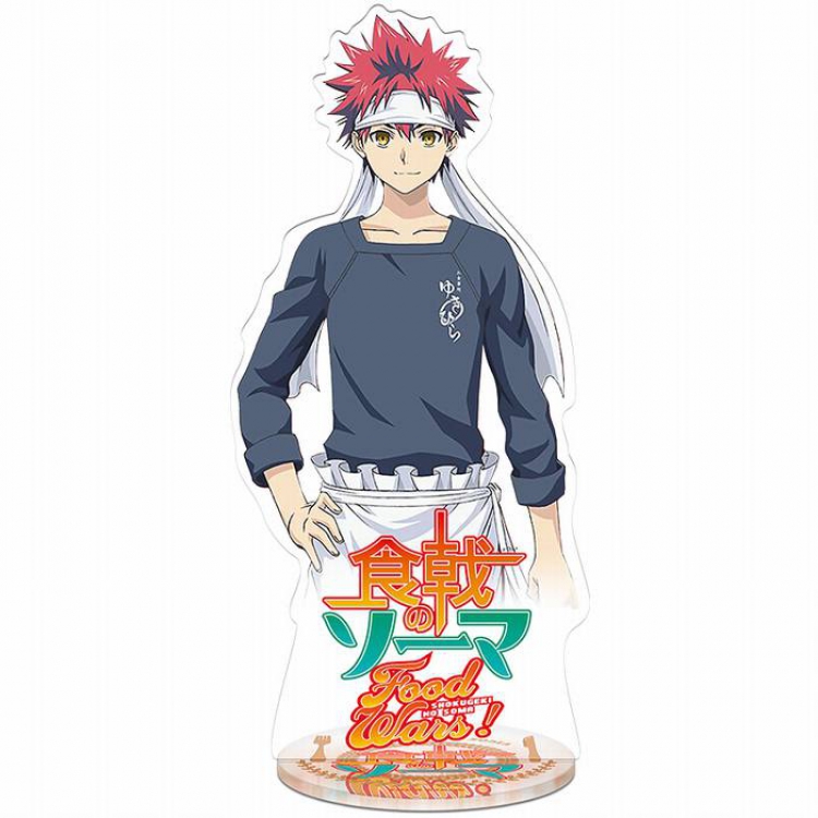 Shokugeki no Soma Yukihira soma Acrylic Standing Plates 20-22CM Style A