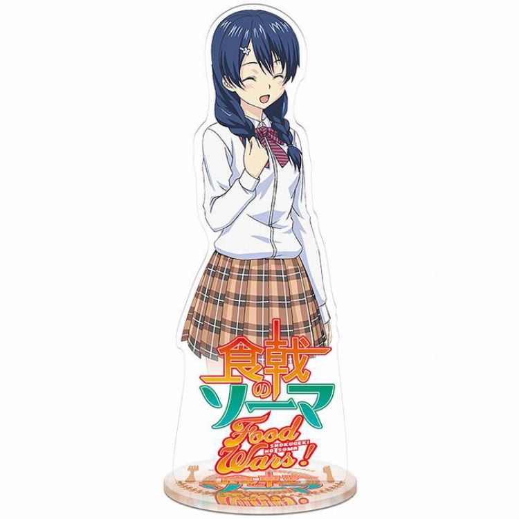 Shokugeki no Soma Megumi-Tadokoro Acrylic Standing Plates 20-22CM Style B