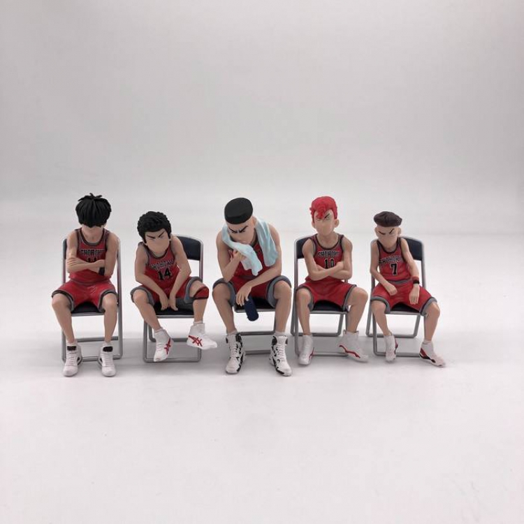 Slam Dunk  a set of five Boxed Figure Decoration Model
