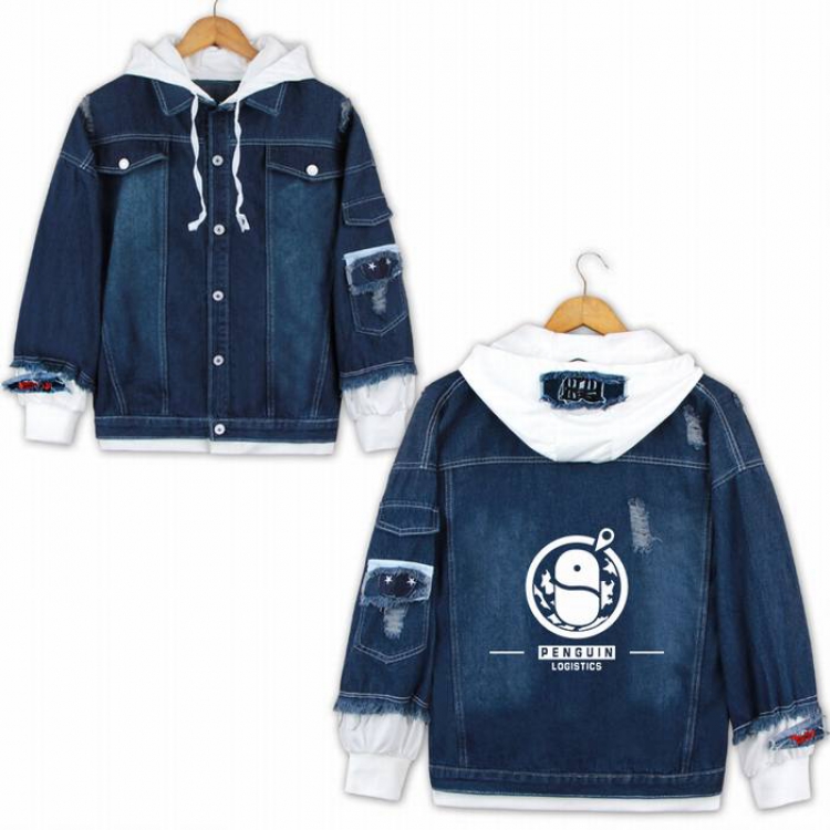 Arknights-20 Denim jacket coat Hoodie S M L XL 2XL 3XL