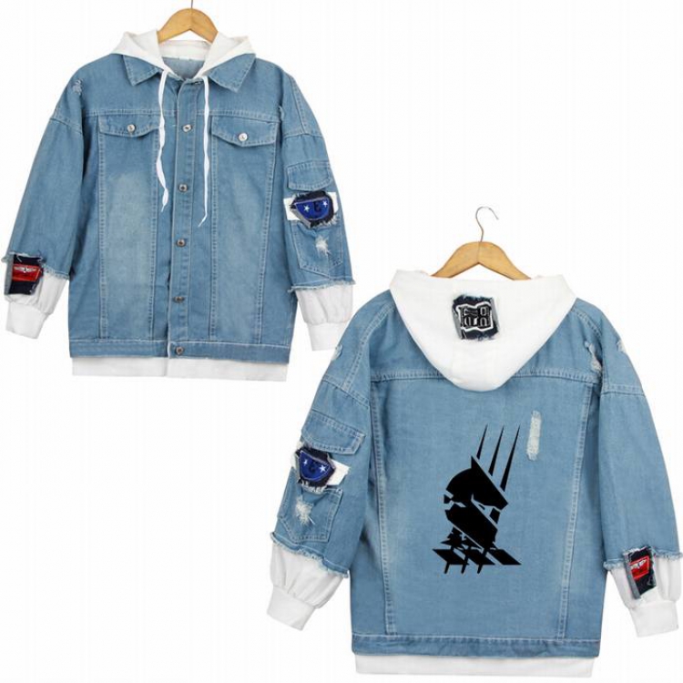 Arknights-5A Denim jacket coat Hoodie S M L XL 2XL 3XL