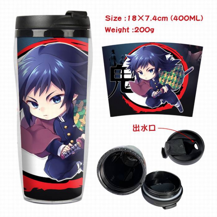 Demon Slayer Kimets-12A Starbucks Leakproof Insulation cup Kettle 7.4X18CM 400ML