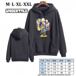 Undertale-1 Black Printed hood...