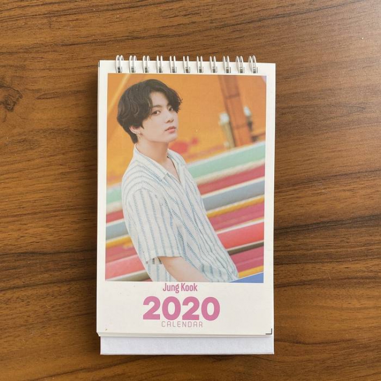 BTS JUNG KOOK Desk Calendar 11X18.5CM 120G price for 5 pcs