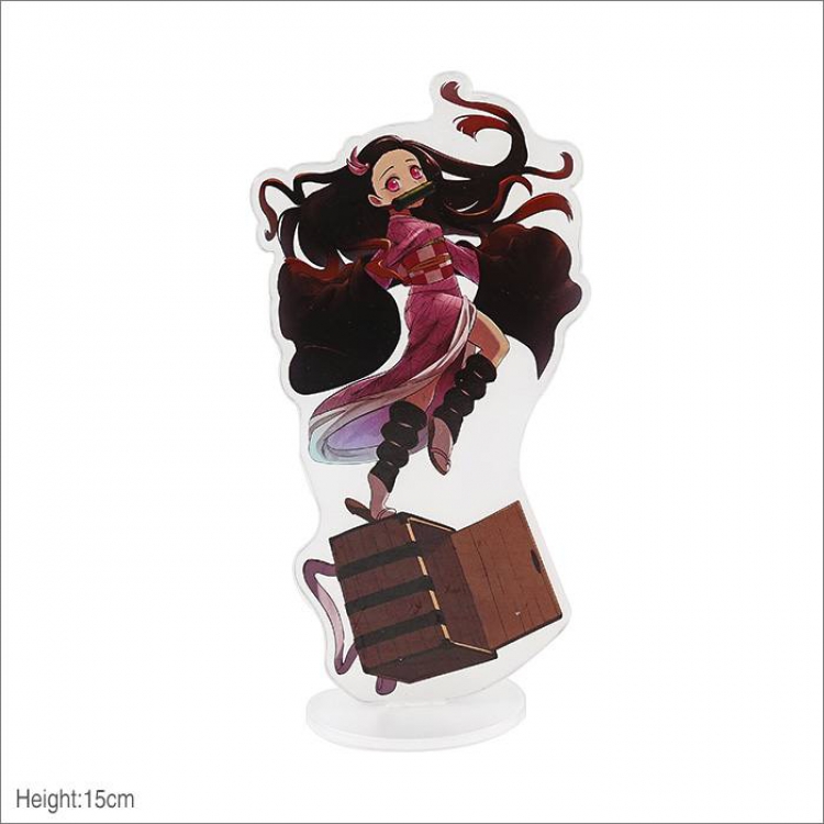Demon Slayer Kimets Kamado Nezuko Acrylic standing sign decoration 15CM