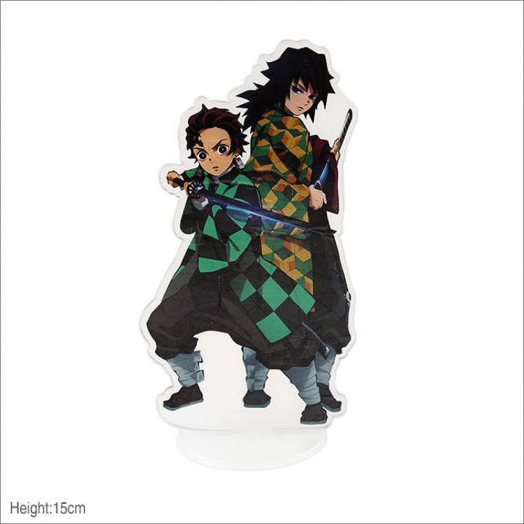Demon Slayer Kimets Kamado Tanjirou and Tomioka Giyuu Acrylic standing sign decoration 15CM