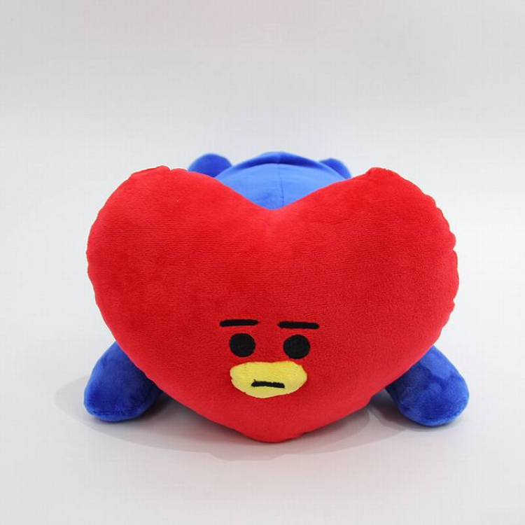 BTS Love  Plush doll air conditioning pillow pillow 40X20CM 0.45KG