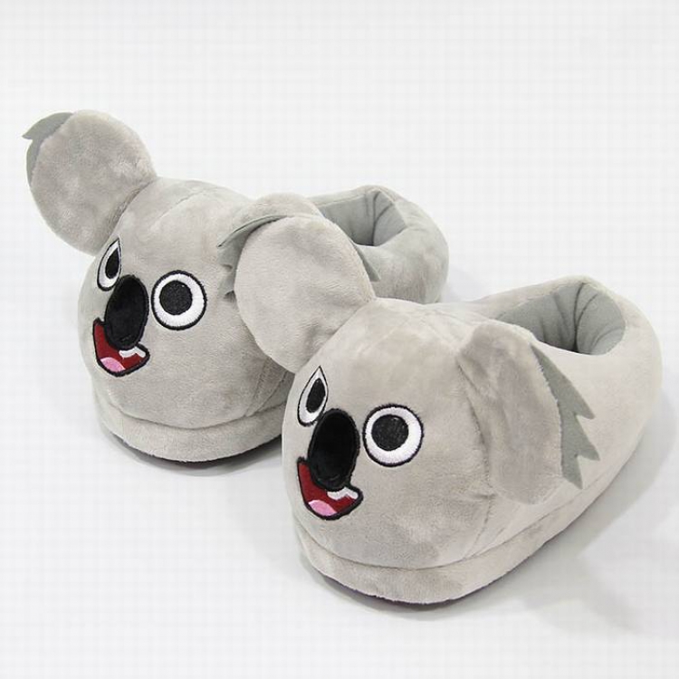 Cartoon half pack plush slippers home shoes Suitable for 3-8 years old 0.185KG price for 5 pcs