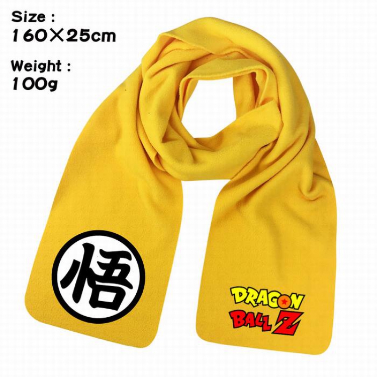 Dragon Ball-14A Anime fleece scarf bib 160X25CM 100G