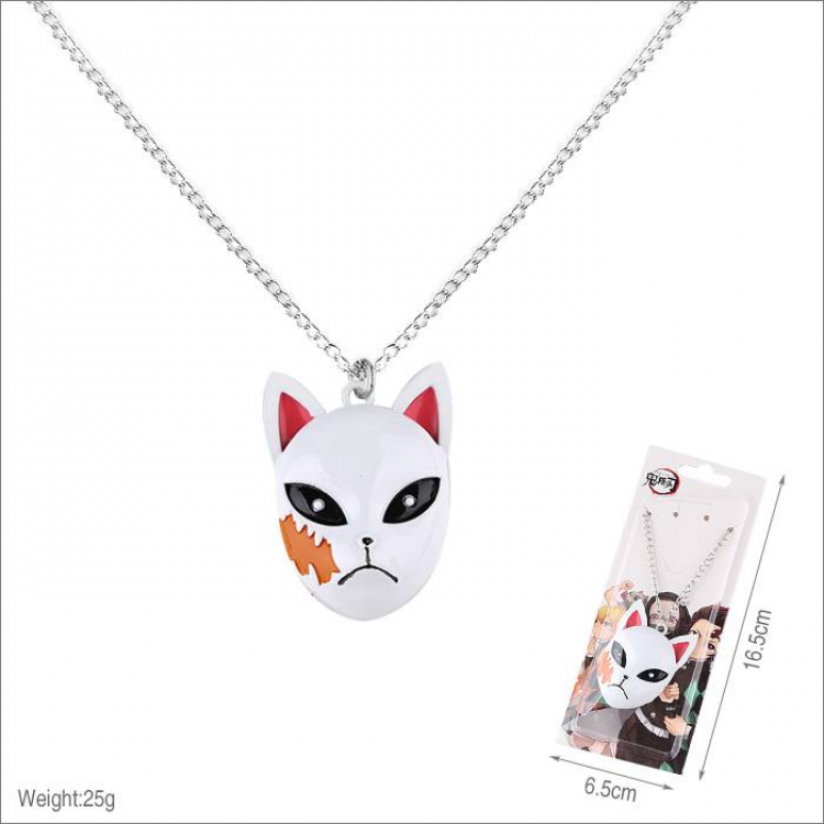 Demon Slayer Kimets Mask Necklace pendant Style A