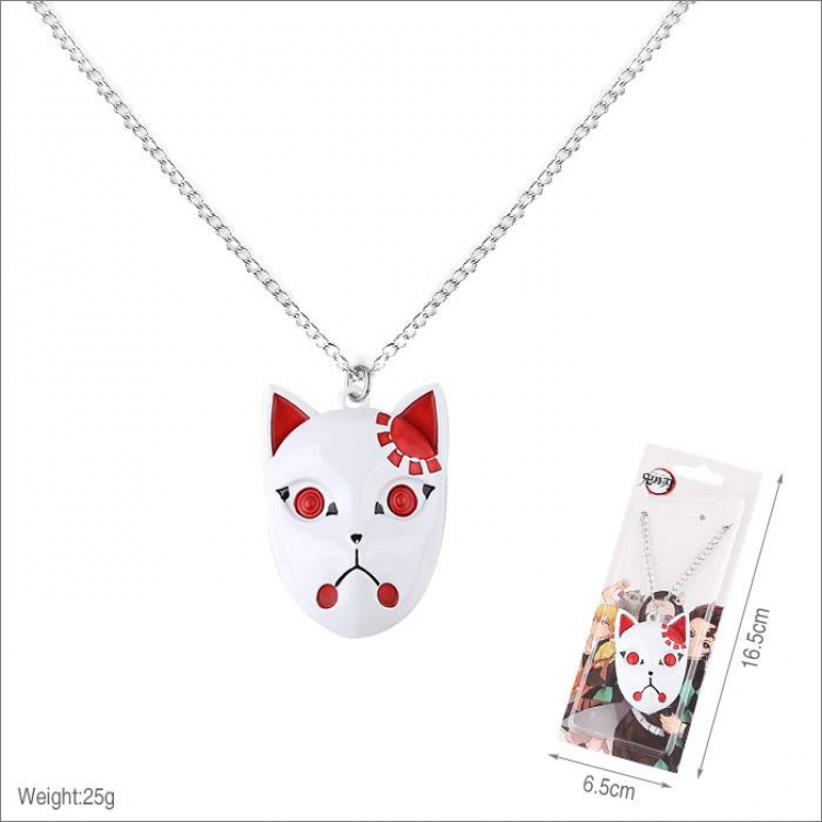 Demon Slayer Kimets Mask Necklace pendant Style C