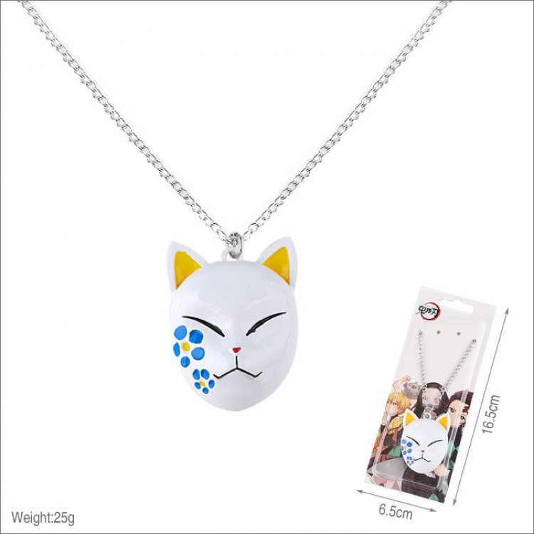 Demon Slayer Kimets Mask Necklace pendant Style B