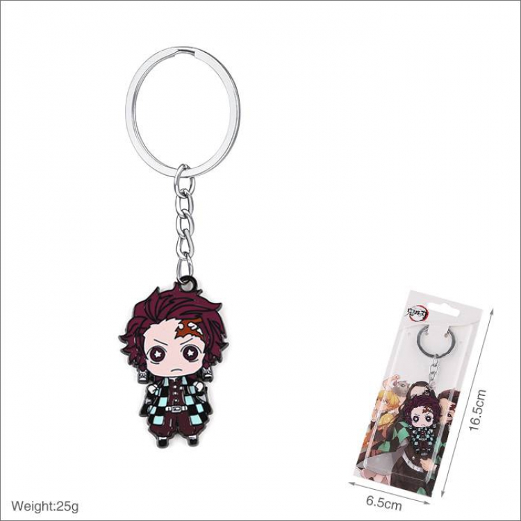Demon Slayer Kimets Kamado Tanjirou Keychain pendant