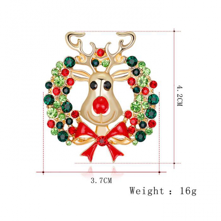 Christmas series Cartoon Elaphurus davidianus 3.7X4.2CM price for 5 pcs