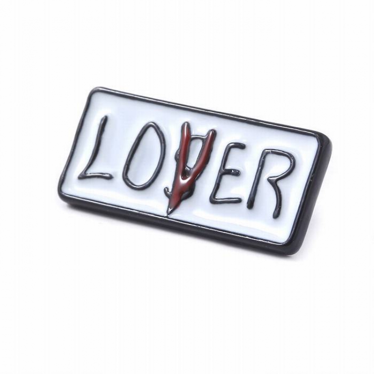 Stephen King's It Badge badge brooch  2.3X1CM3.5G Bagged price for 5 pcs Style C