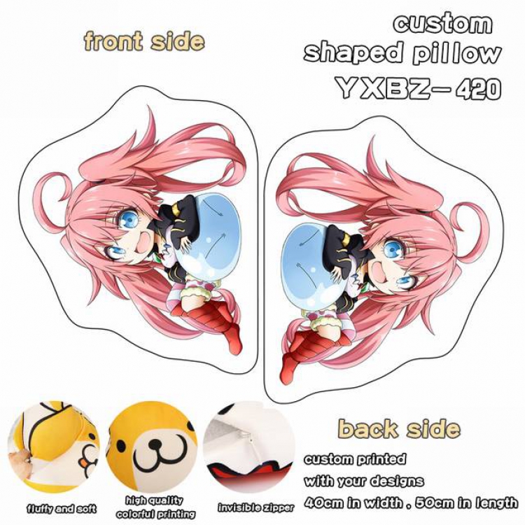 That Time Got Slime Anime Custom Shaped Pillow 40X50CM YXBZ420