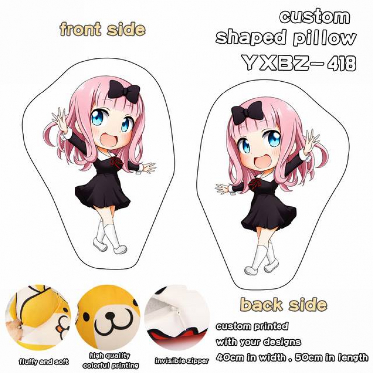 Kaguya-sama wa kokurasetai Anime Custom Shaped Pillow 40X50CM YXBZ418