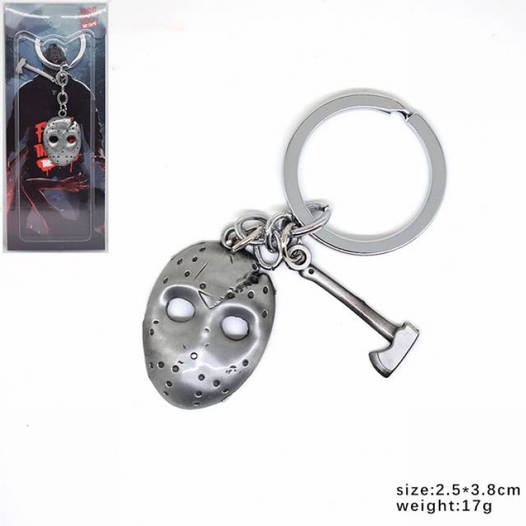 The Black Friday Mask Keychain pendant