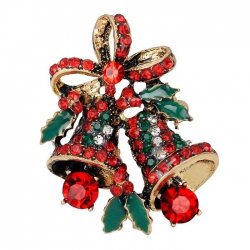 Christmas series Bell Gold Bad...