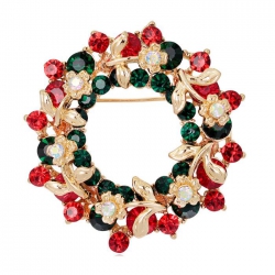 Christmas series Round garland...