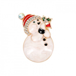 Christmas series Snowman Badge...