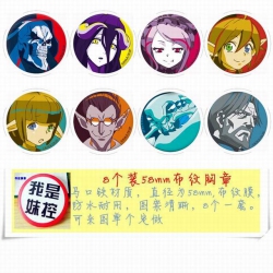 OVERLORD Brooch Price For 8 Pc...