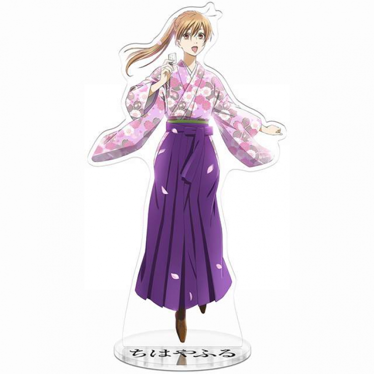 Chihayafuru Ayase Chihaya New Pedestal Acrylic Standing Plates 20-22CM Style C