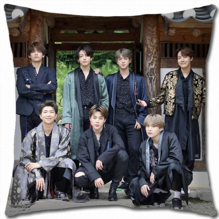 BTS Double-sided full color pillow cushion 45X45CM-BS-679 NO FILLING