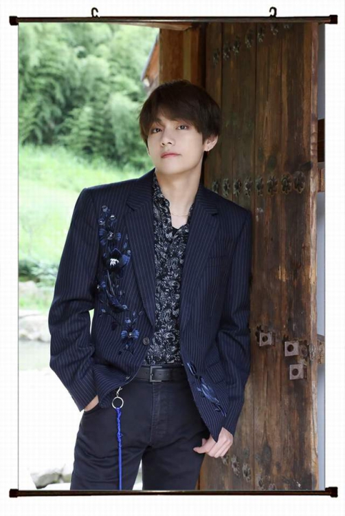 BTS Plastic pole cloth painting Wall Scroll 60X90CM preorder 3 days BS-678 NO FILLING