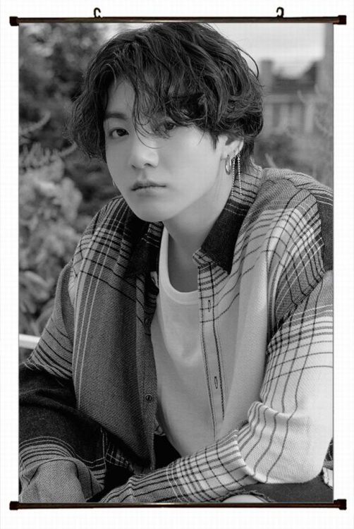 BTS Plastic pole cloth painting Wall Scroll 60X90CM preorder 3 days BS-706 NO FILLING