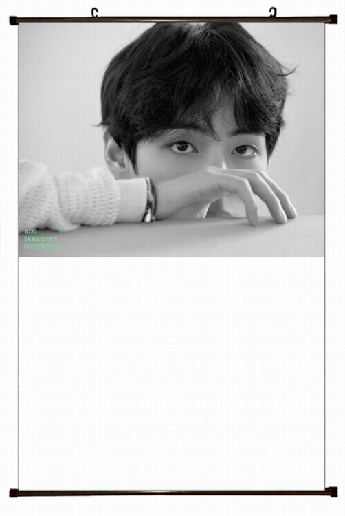 BTS Plastic pole cloth painting Wall Scroll 60X90CM preorder 3 days BS-705 NO FILLING