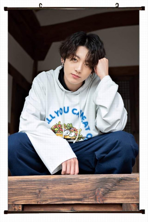 BTS Plastic pole cloth painting Wall Scroll 60X90CM preorder 3 days BS-709 NO FILLING