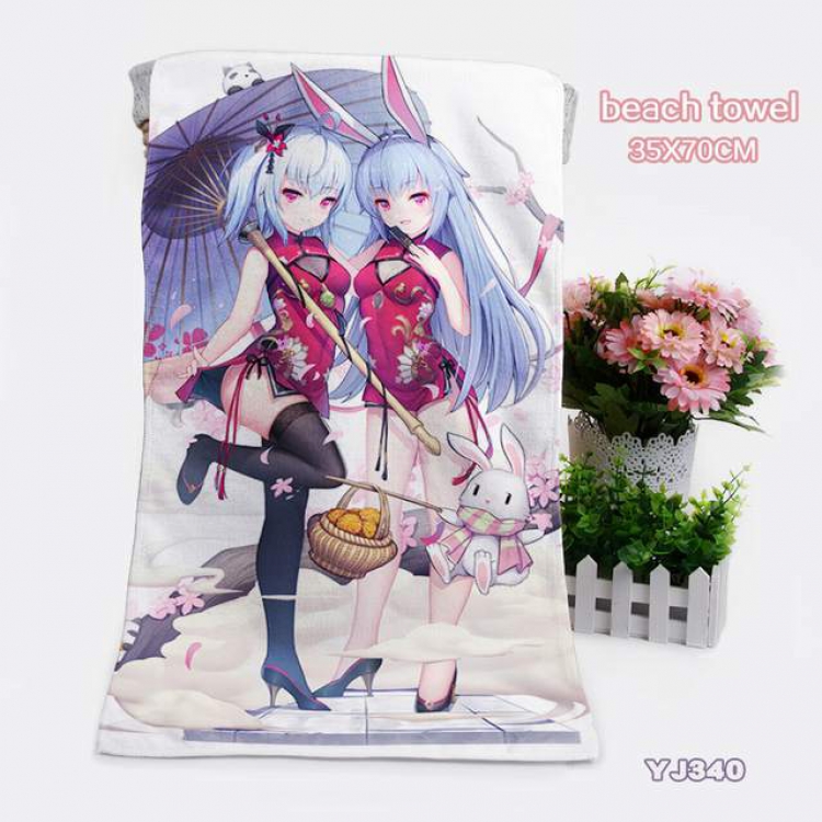 Bilibili Towels Bath towels 35X70CM YJ340