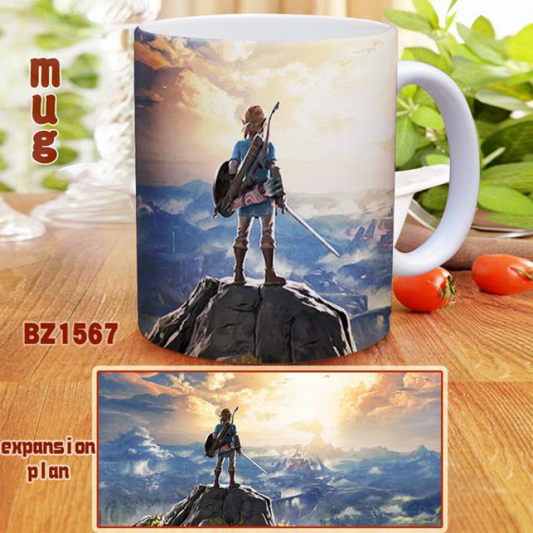 The Legend of Zelda Full color printed mug Cup Kettle BZ1567