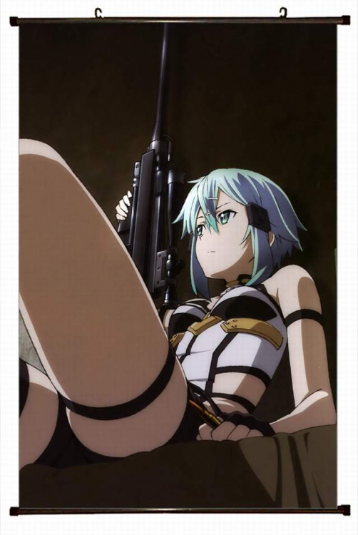 Sword Art Online Plastic pole cloth painting Wall Scroll 60X90CM preorder 3 days d5-100 NO FILLING