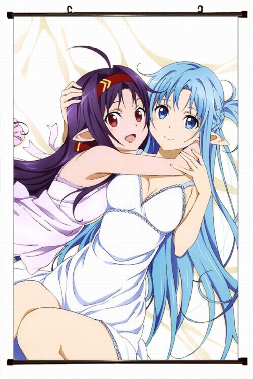 Sword Art Online Plastic pole cloth painting Wall Scroll 60X90CM preorder 3 days d5-109 NO FILLING