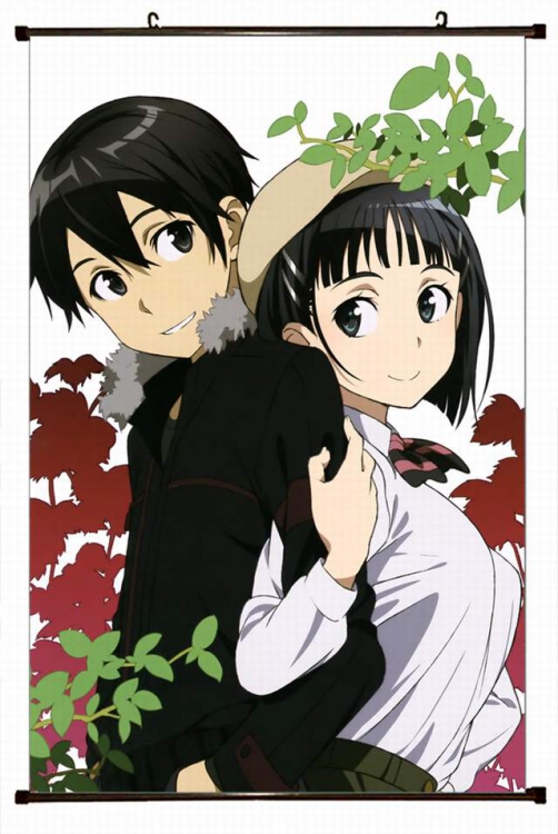 Sword Art Online Plastic pole cloth painting Wall Scroll 60X90CM preorder 3 days d5-82A NO FILLING