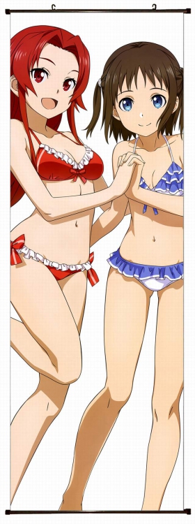 Sword Art Online Plastic pole cloth painting Wall Scroll 60X170CM preorder 3 days d5-256 NO FILLING