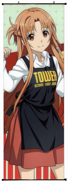 Sword Art Online Plastic pole cloth painting Wall Scroll 60X170CM preorder 3 days d5-273 NO FILLING