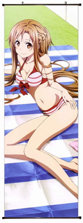 Sword Art Online Plastic pole cloth painting Wall Scroll 60X170CM preorder 3 days d5-93B NO FILLING