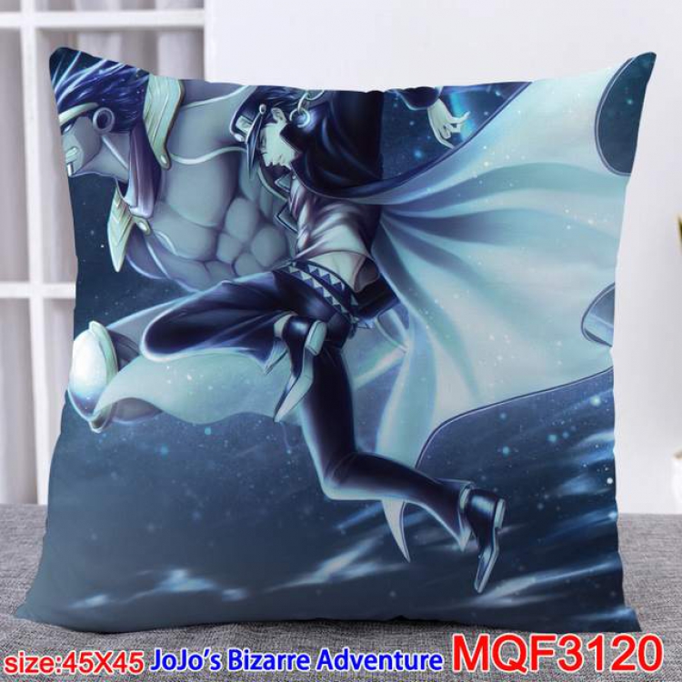 JoJos Bizarre Adventure Double-sided full color pillow dragon ball 45X45CM MQF 3120
