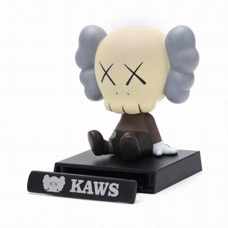 Kaws originalfake Prototype trendy brown doll doll decoration model 11CM
