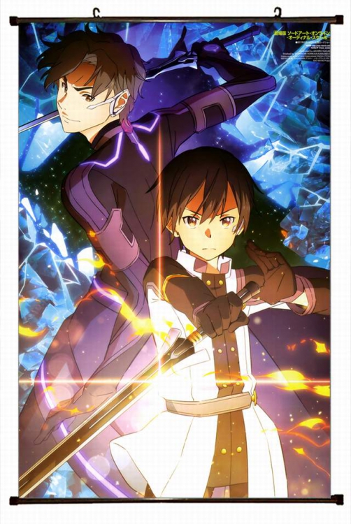 Sword Art Online Plastic pole cloth painting Wall Scroll 60X90CM preorder 3 days d5-167 NO FILLING