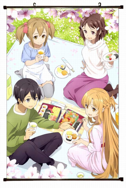 Sword Art Online Plastic pole cloth painting Wall Scroll 60X90CM preorder 3 days d5-251 NO FILLING
