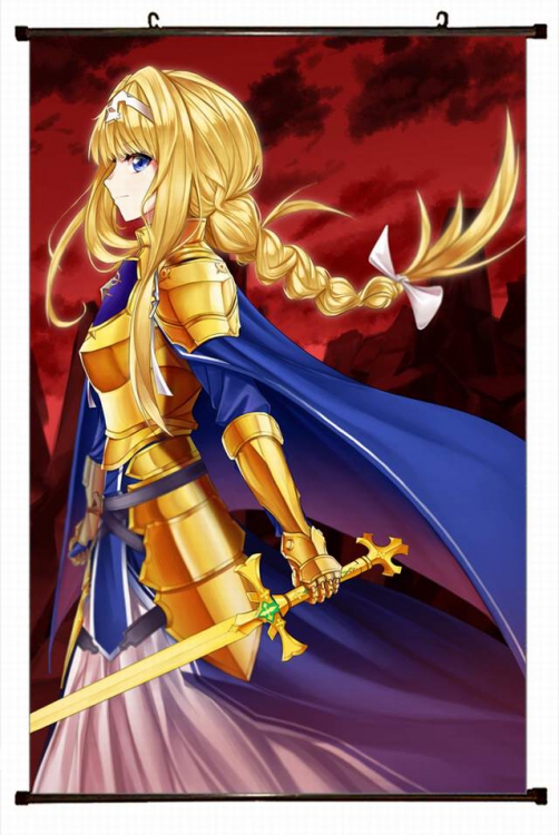 Sword Art Online Plastic pole cloth painting Wall Scroll 60X90CM preorder 3 days d5-379 NO FILLING