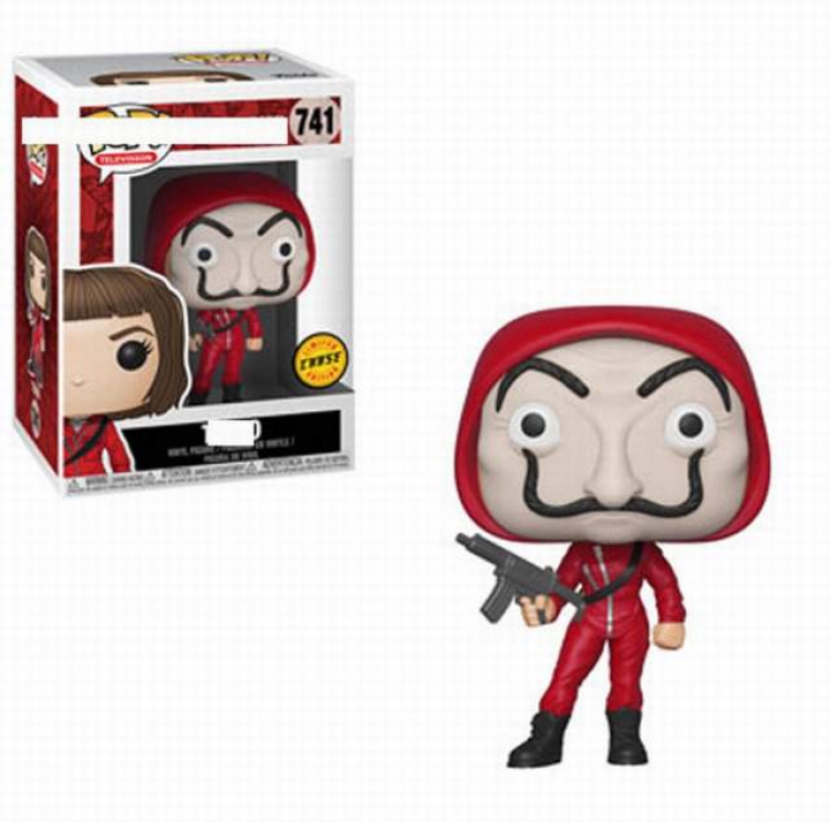 FUNKO POP741 La casa de papel Boxed Figure Decoration Model 10CM