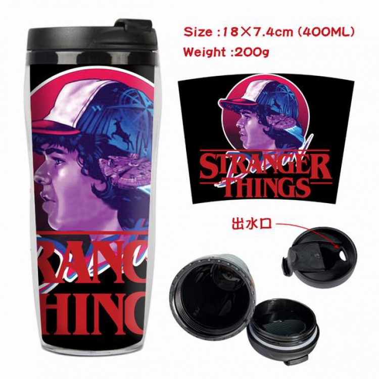 Stranger Things Starbucks Leakproof Insulation cup Kettle 18X7.4CM 400ML Style D
