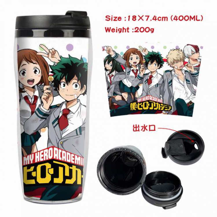 My Hero Academia Starbucks Leakproof Insulation cup Kettle 18X7.4CM 400ML Style C