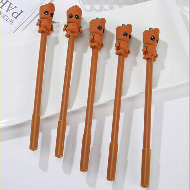 The Avengers Groot 0.5MM Black Gel pen 0.5MM price for 50 pcs